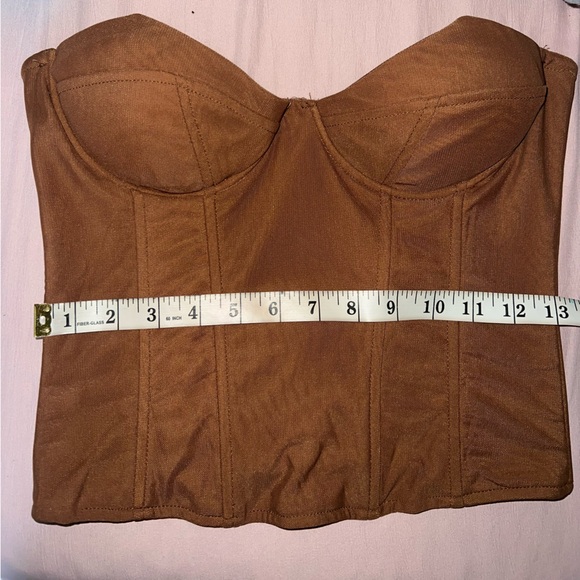 NWT Fashion Nova Endless Love Mesh Corset Top - Picture 11 of 11